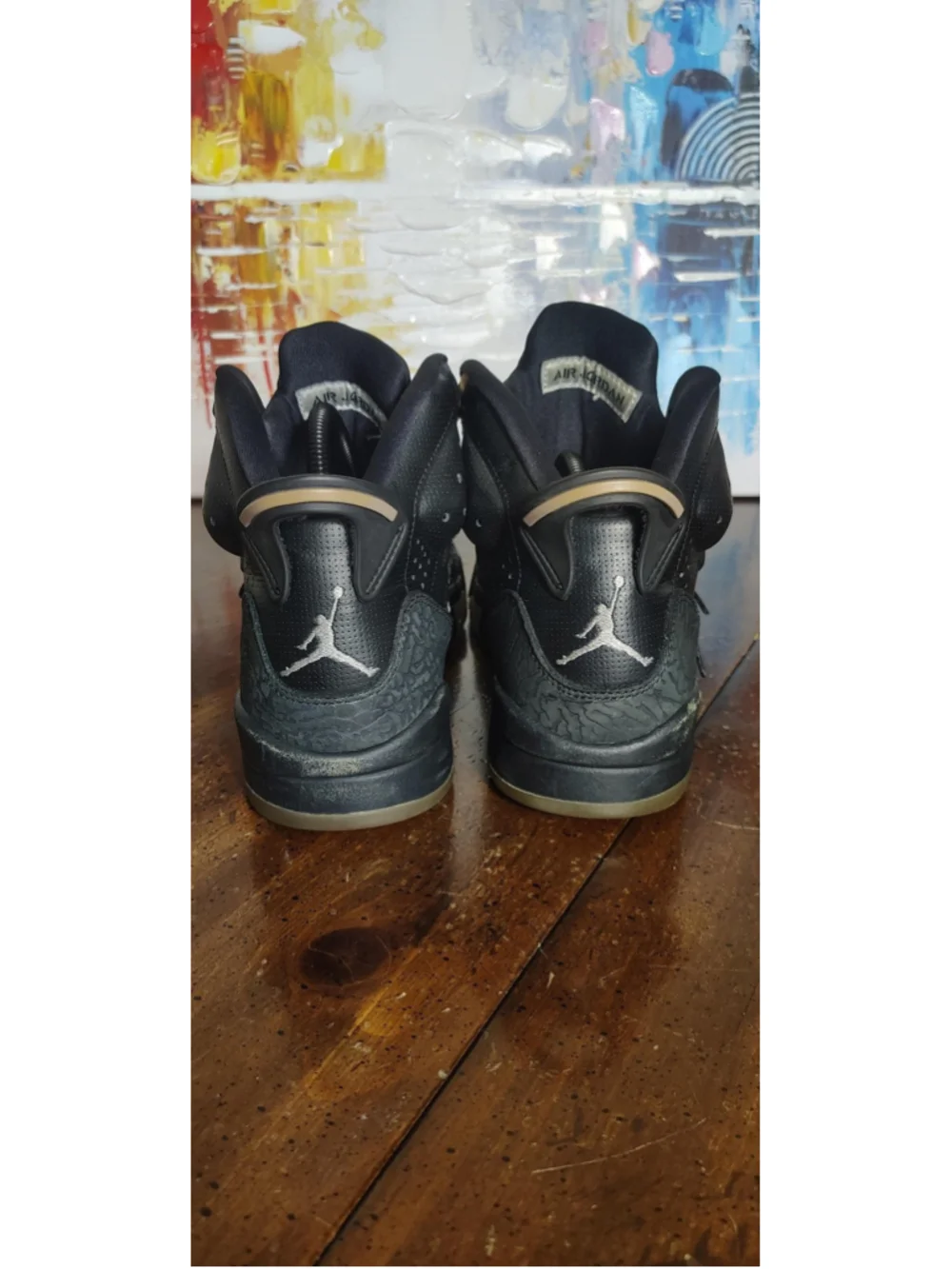 Jordan Son Of Mars Shoes Mens Size 8.5 Black Mid Top Sneakers 512245-010